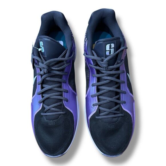 NEW Nike Sabrina 2 Court Vision Basketball Purple Shoes Women’s Sz 18.5 Men’s 17 - Picture 10 of 10